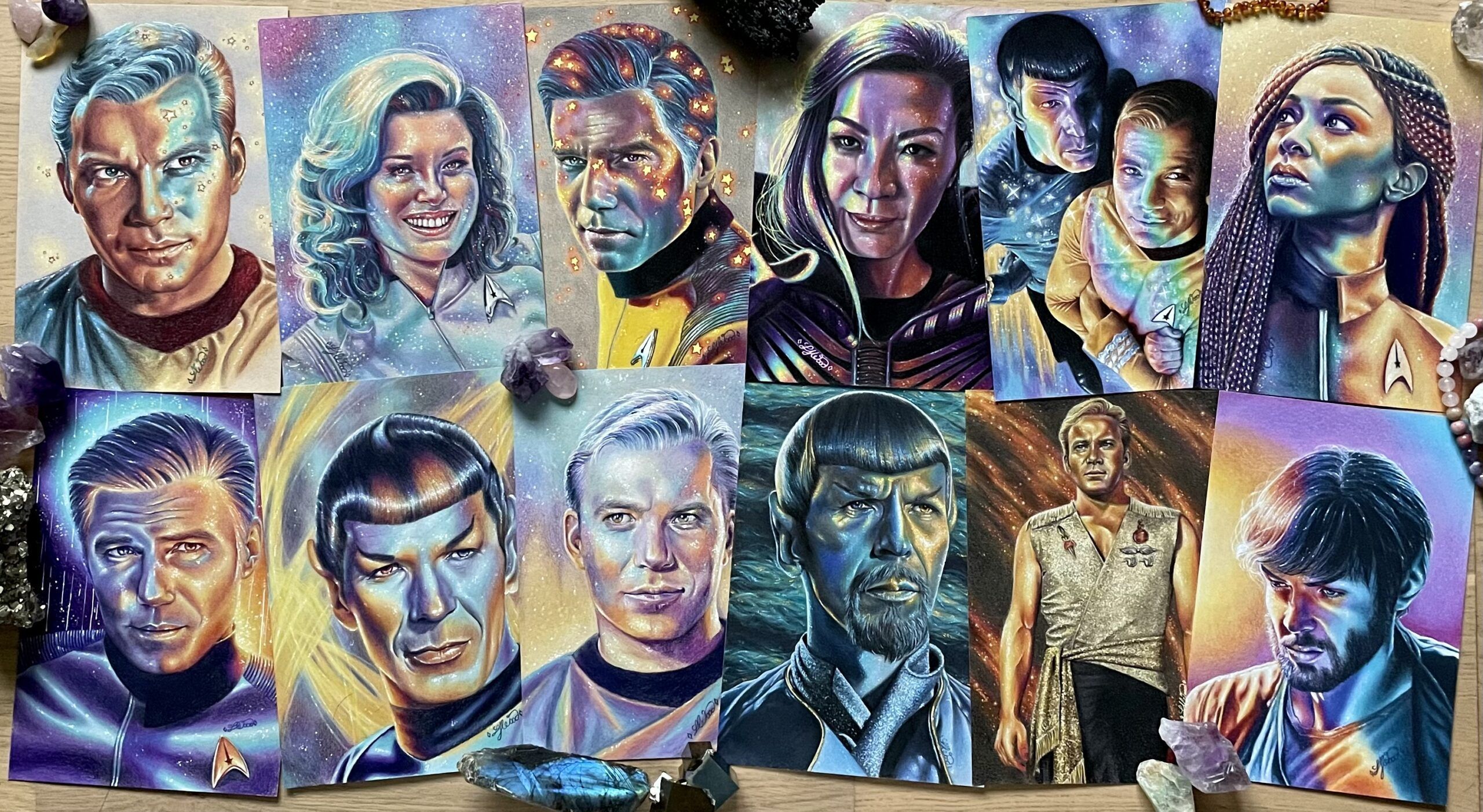 Galaxy Collection The Galaxy collection is here - blog post - Lux Wood Art